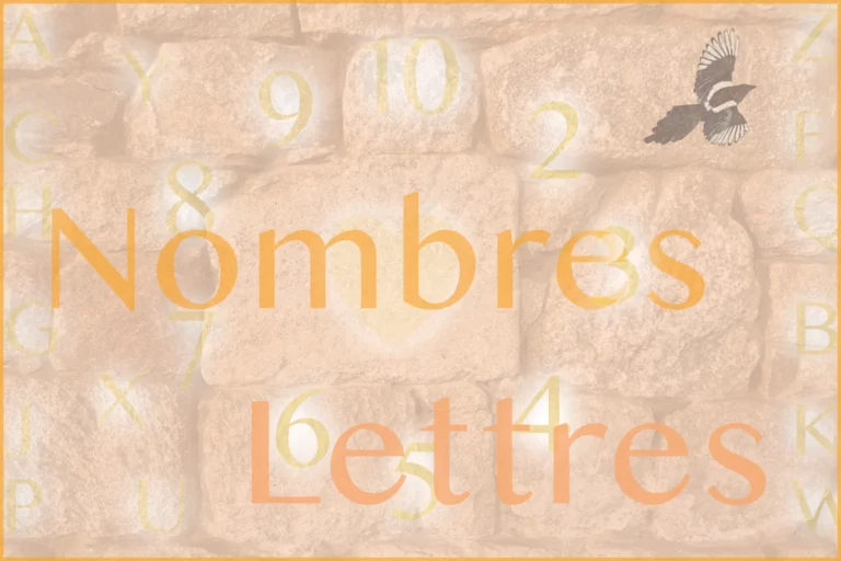 Les mots « Nombres » et « Lettres » en Hermétique
