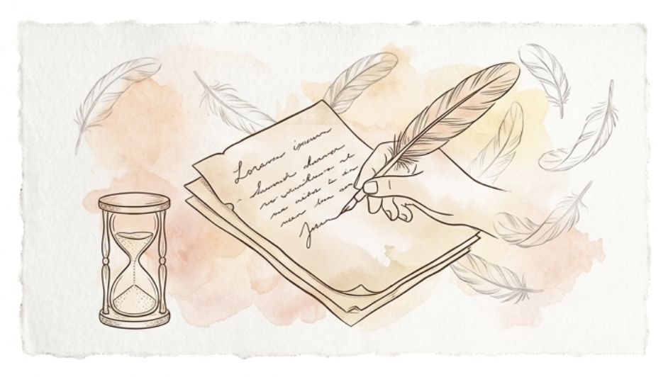 Pendant l’écriture