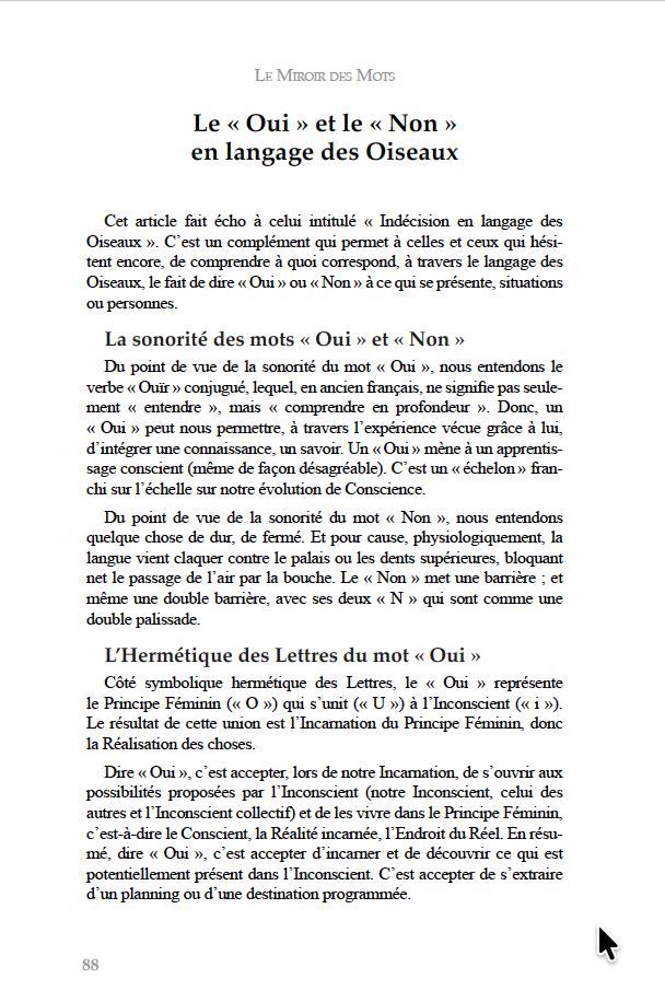 Miroir des Mots - 5