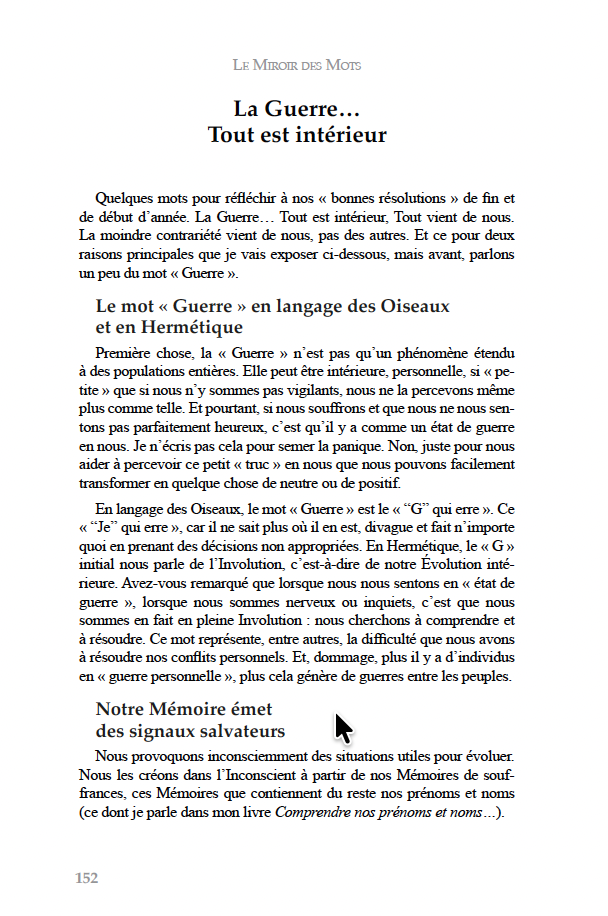 Miroir des Mots - 8