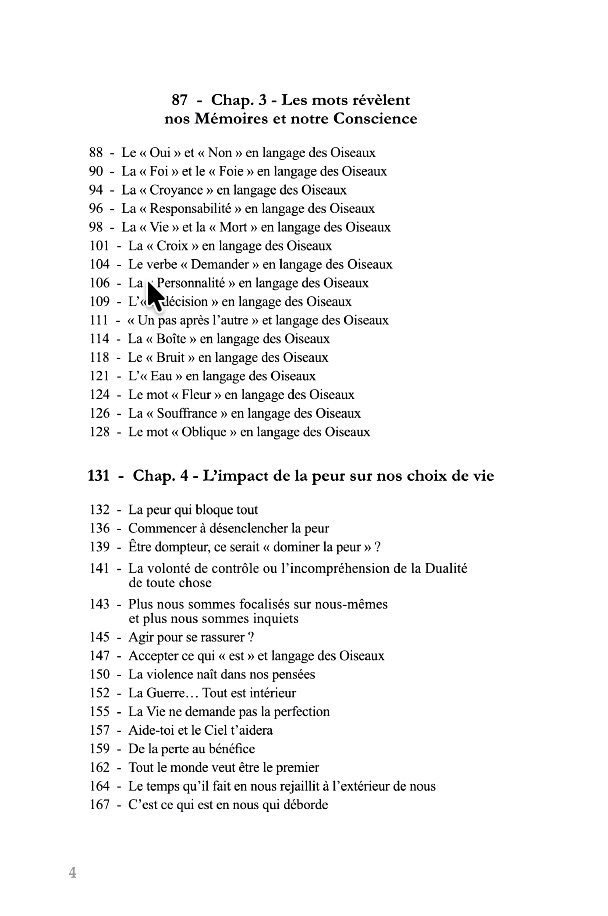 Miroir des Mots - Sommaire 2